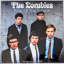 THE ZOMBIES TIME OF THE SEASON BEST OF - 180-GRAM  BLUE VINYL 2-LP SET   " NEW "