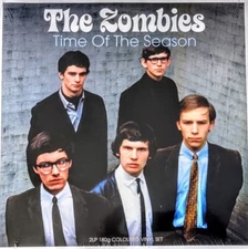 THE ZOMBIES TIME OF THE SEASON BEST OF - 180-GRAM  BLUE VINYL 2-LP SET   " NEW "