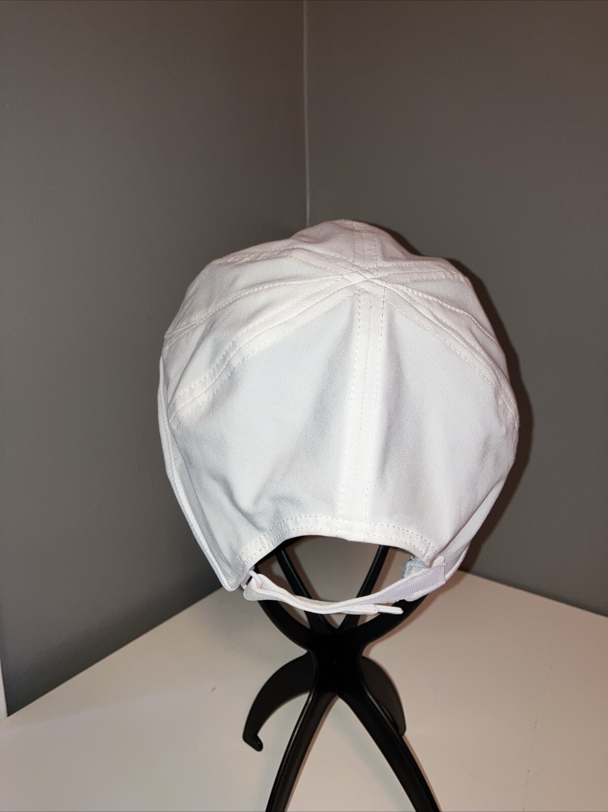 Adidas Zero White Polyester Spandex Baseball Cap … - image 3