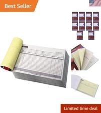 Large Sales Order Book with Carbonless Duplicate Forms - 10 Pack (50 Sets)