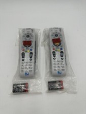 DIRECTV RC66RX / LOT OF 2 IR/RF UNIVERSAL REMOTE CONTROLS / BATTERIES INCLUDED 