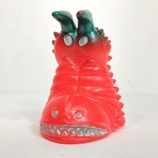 Ultraman 1.5" Finger Puppet Red Twin Tails Mini Figure Gashapon Godzilla