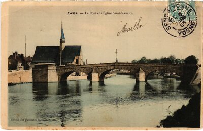 AK Sens Le Pont et Eglise St-Maurice (1391135)