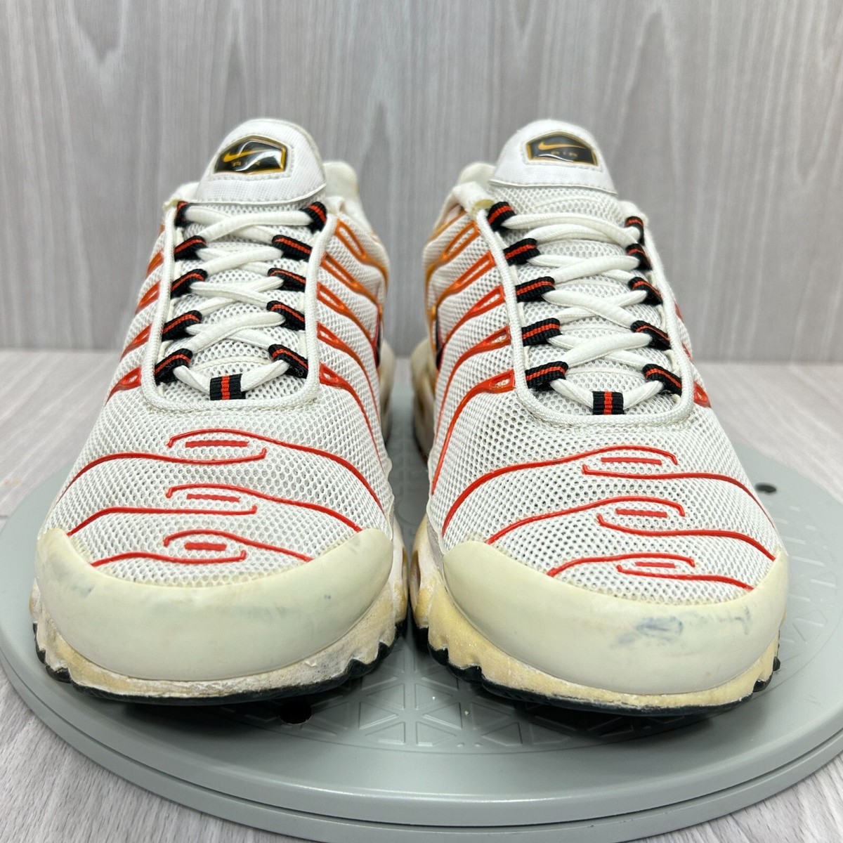 Nike Air Max Plus Tn Sunburn White University Gold Red Mens  display picture 3