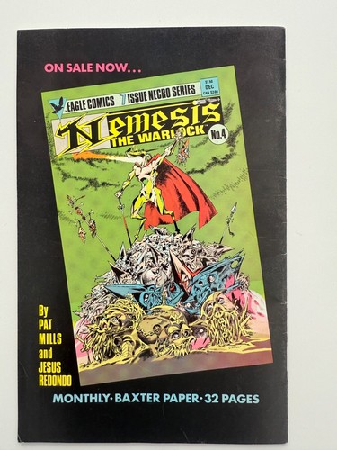 JUDGE DREDD CHILD QUEST #5 VF EAGLE COMICS DECEMBER 1984 Good Clean Copy - Picture 4 of 5