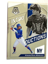 2021 Panini Mosaic Francisco Alvarez Introductions #INT111