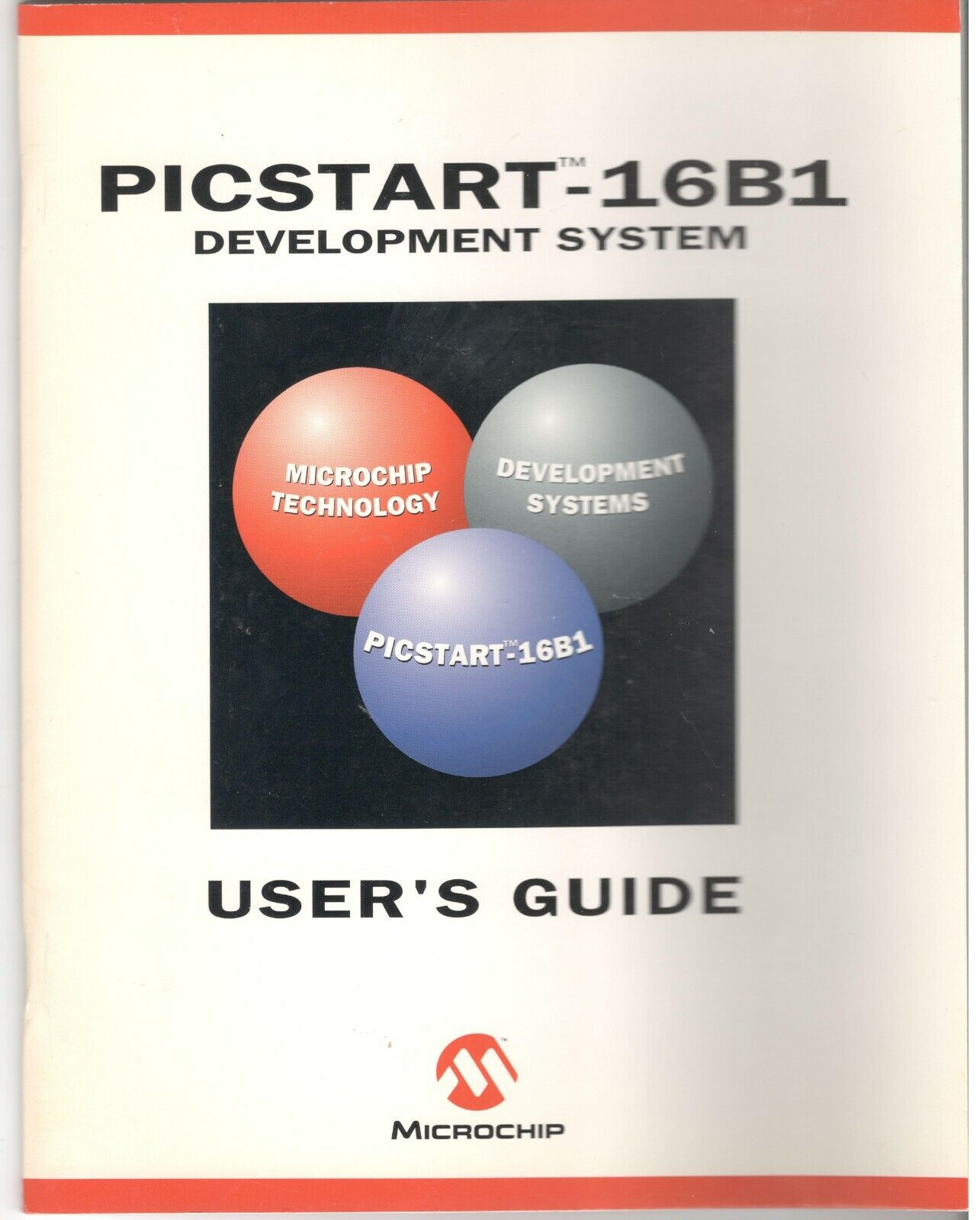 Microchip Technology PICSTART-16B1 Development System Credence New Orleans Mall User's Gui