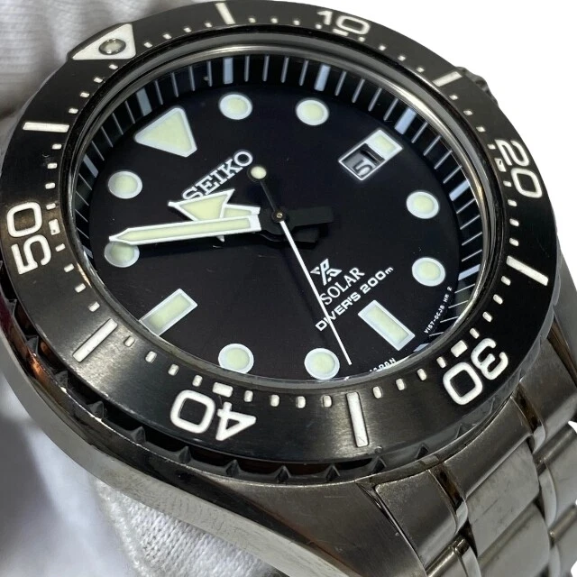 SEIKO PROSPEX チタンダイバーズ200ｍ防水　V157-0BN0 希少SEIKO PROSPEX チタンダイバーズ200m防水 V157-0BN0 【公式通販】