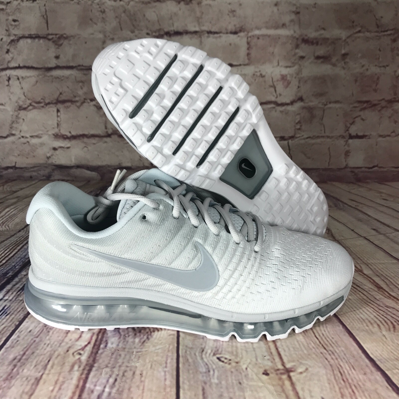 nike air max platinum white