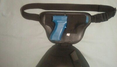 Holster Fanny Pack, Nylon, Fits Up To 5'' bbl Lg Auto, Ambidextrous