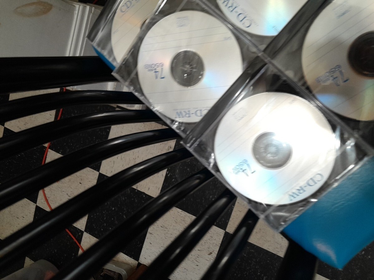9 Sealed Unopened Blank Cds 74 Min Each CD-RW | eBay