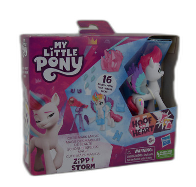 Hasbro My Little Pony Schönheitsfleck Magie Zipp Storm 25733678 NEU OVP