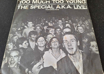 THE SPECIALS A.K.A. Feat. RICO - Too Much Too Young EP 7'' / CHRYSALIS - 101.373