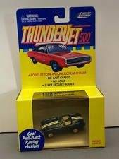 Johnny Lightning Thunderjet 500 Cobra Blue White NIP HO Slot Car Body