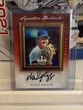 2021 Diamond Kings Signature Portraits Holo Silver SP-WB Wade Boggs 10/15 Boston