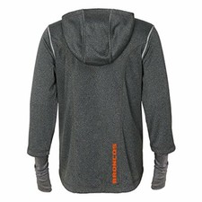 Outerstuff NFL Girls 7-16"Equinox Layered Funnel Neck Jacket-Steel Grey-S 7-8...