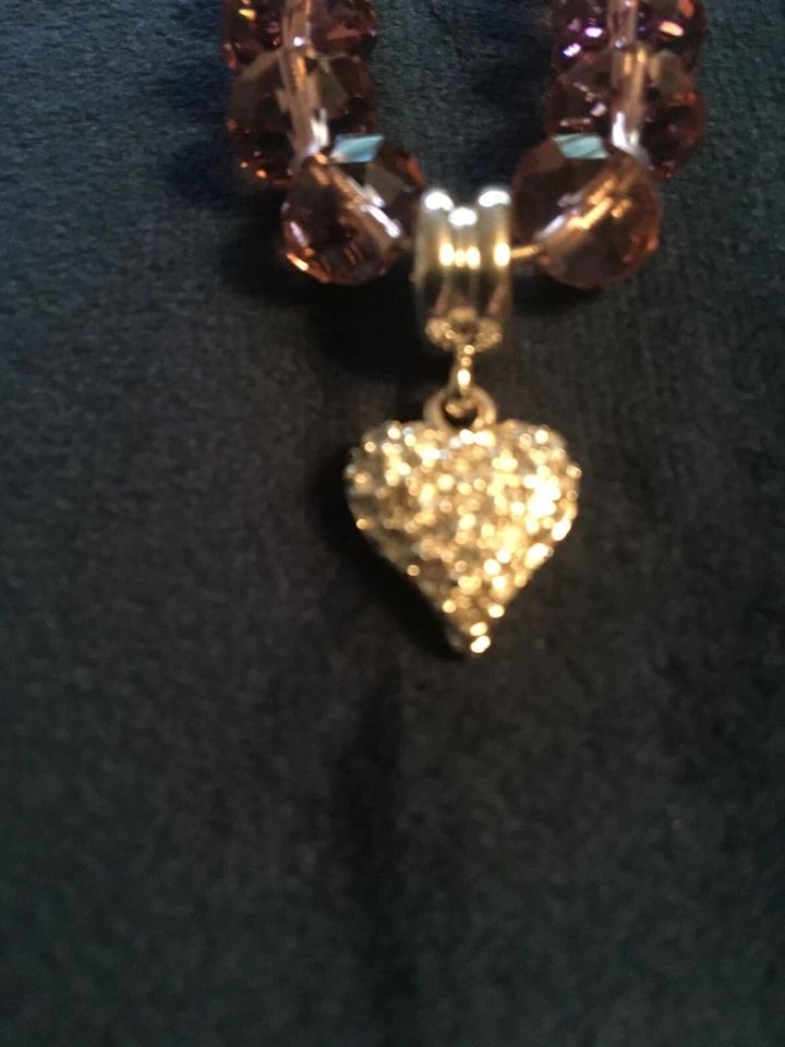 Pingente de coração com colar e brincos - marca Next - Imagem 4 de 4