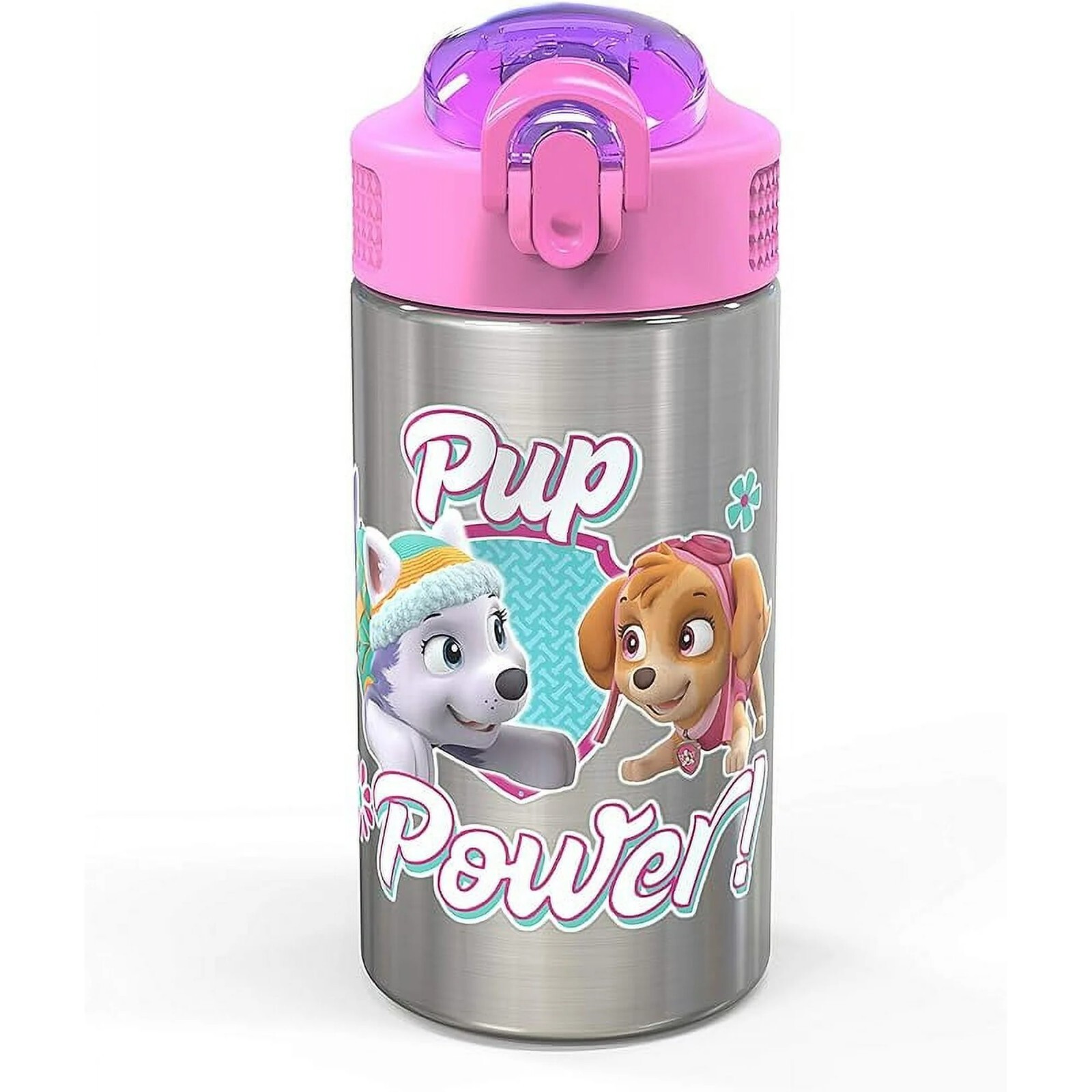 THERMOS Paw Patrol Pup Power Insulated Vacuum Straw Bottle 1