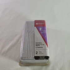 UTILITECH White Doorbell Kit Wired Doorbell 2 Chimes White Finish #0077143 NEW