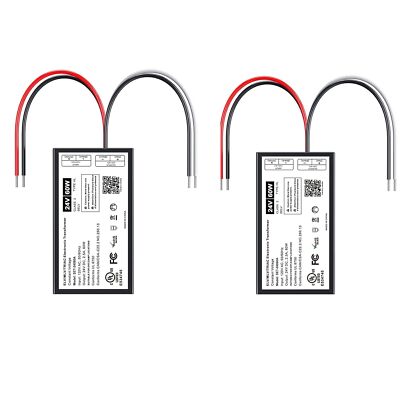 2 Pieces 60w 24v Dimmable Led Driver 24v Triac Elv/mlv Led Transformer Compati