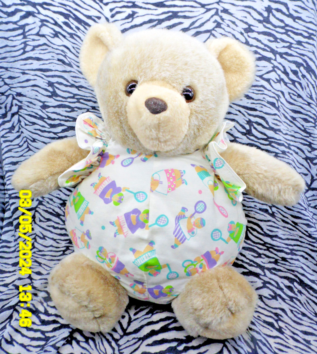 Doudou ours vintage Ajena 37cm pour retrouver les souvenirs d'enfance