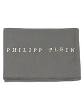 Philipp Plein Femme Unisexe Viscose Made In Italy 67x185 Cm Gris Homme