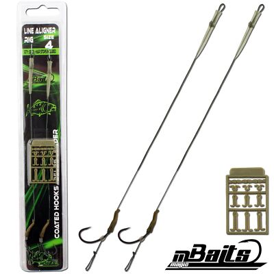 Magic Baits Line Aligner Rig Boilie Rig Karpfen Rigs Boilievorfach Haken