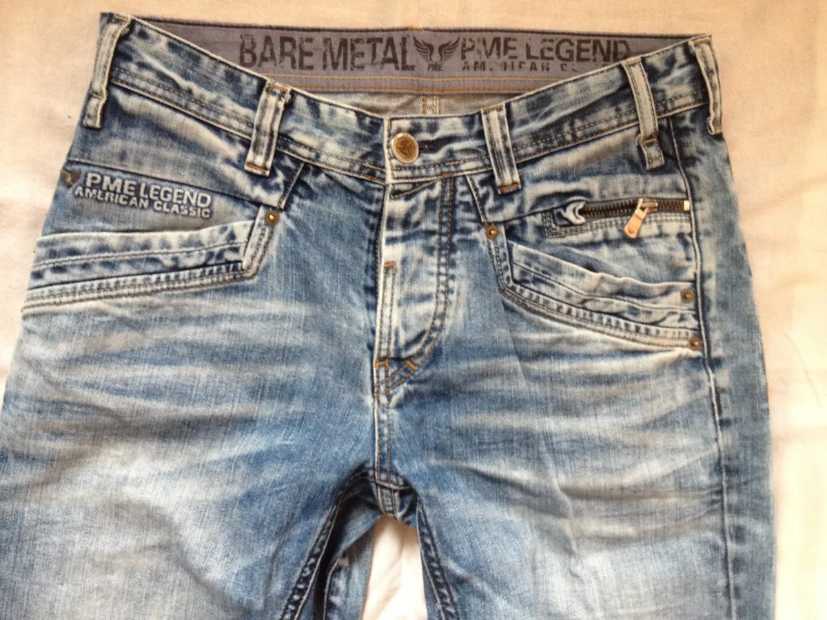 Ondraaglijk lus als je kunt PME LEGEND JEANS BARE METAL PTR-970 STONE WASH SZ 30 X 32 | eBay