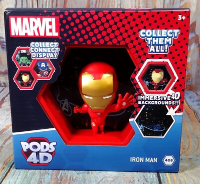 Marvel - PODS 4D - Iron Man - BRAND NEW