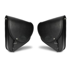 Saddlebags Pair for Suzuki Intruder M 800/ VL 125/ 1500/ 250 LC Indiana black