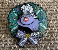 Disney Loungefly Pin 2023 Villain Wreaths - The Little Mermaid - Ursula