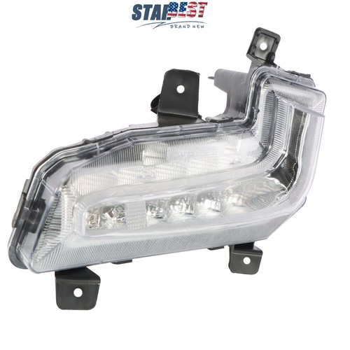 Luz antiniebla derecha LED transparente para Chevrolet Malibu 2016 2017 2018 lámpara de conducción derecha - Imagen 5 de 14