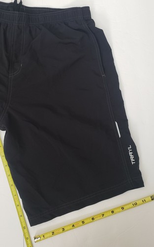 TRAYL Herren Large Baggy Radhose Rennrad/Mountainbike Shorts schwarz gepolstert - Bild 3 von 12