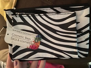 Zebra Cosmetics Bags
