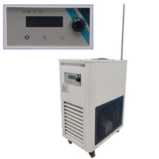 5L Lab Recirculate Chiller Cryogenic Circulation Pump -30 ℃ Water Batch Reaction