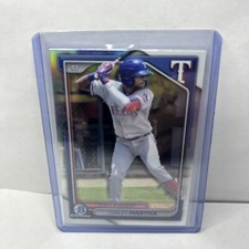 2024 Curley Martha Bowman Draft Chrome Refractor Texas Rangers BDC-165