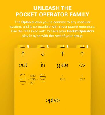 teenage engineering OP-Z oplab module 新品 6dc82492e95fd1cc13bee00b34070e