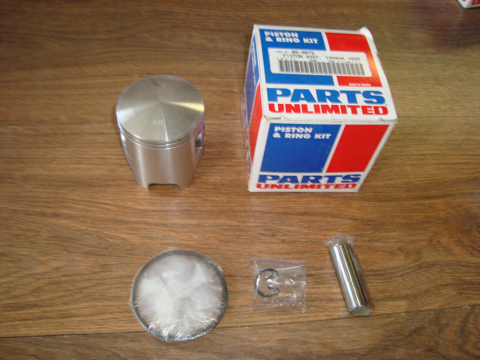 New Parts Unlimited Piston Kit 098072 .020 Over Yamaha eBay
