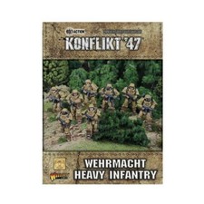 Warlord Konflikt German Mini Wehrmacht Heavy Infantry Pack New