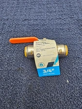 SharkBite Max UR22185: 3/4 in. x 3/4 in. Ball Valve, Push-To-Connect Design