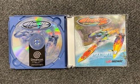 HYDRO THUNDER SEGA DREAMCAST RACING VIDEO GAME with manual - cg s51