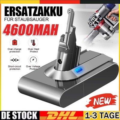 4600mAh Li-ion Akku Für Dyson V8 Absolute Animal HEPA Cordless Staubsauger SV10