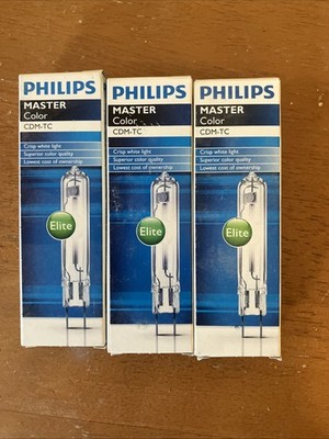 3 Philips MASTER Color CDM-TC Elite T4 CDM 35/T4/930 NEW
