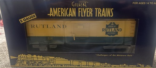 American Flyer 2019102 Rutland Boxcar #412 de Lionel calibre S nuevo en caja. | Condition: New