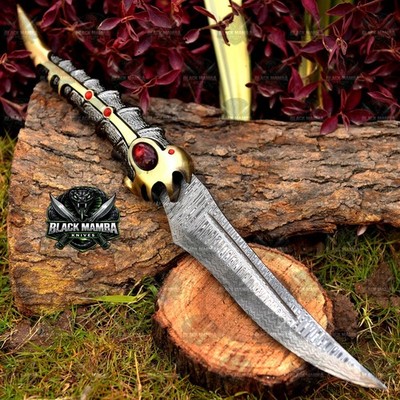 Premium Catspaw Style Fantasy Dagger Dragon Realm Inspired Collectible Display P