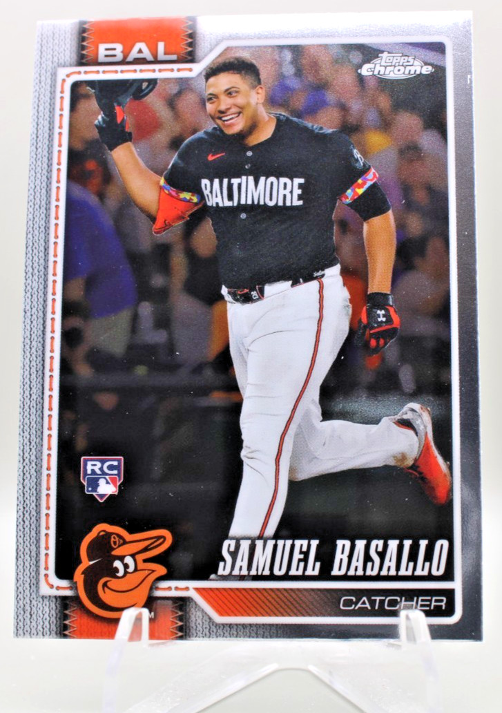 2026 Topps Chrome - Samuel Basallo #7 Orioles (RC)