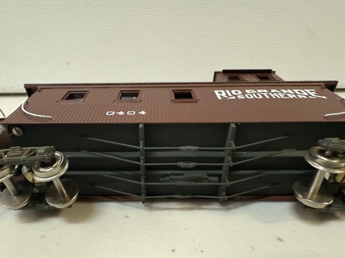 Westside Model Co. RGS Narrow Gauge Caboose #0404 HO Brass Model - Picture 8 of 11