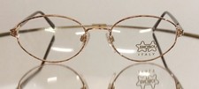 Originale LUXOTTICA LU2215 T238 Eyeglasses BROWN New Metal 52-18-135