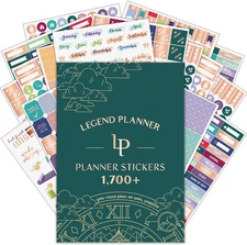 Premium Sticker Pack – 1,700+ Aesthetic Planner & Journal Accessories