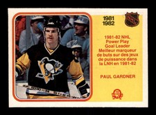 1982 O-Pee-Chee #236 Paul Gardner LL NM/NM+ X2392971